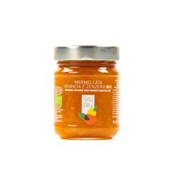 giù giù marmellata arance e zenzero bio biologico gr. 250 prezzemolo e vitale